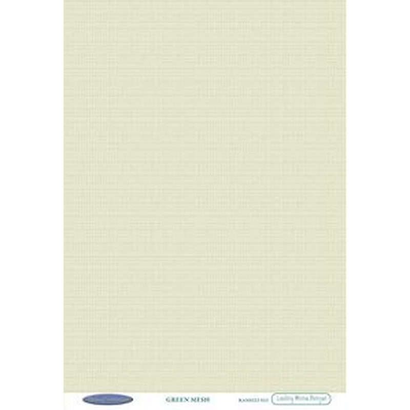 Lindsay Mason Blue Mesh Cardstock Pack Of 10 Sheets