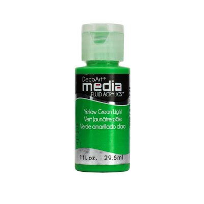 DecoArt Yellow Green Light Media Paint