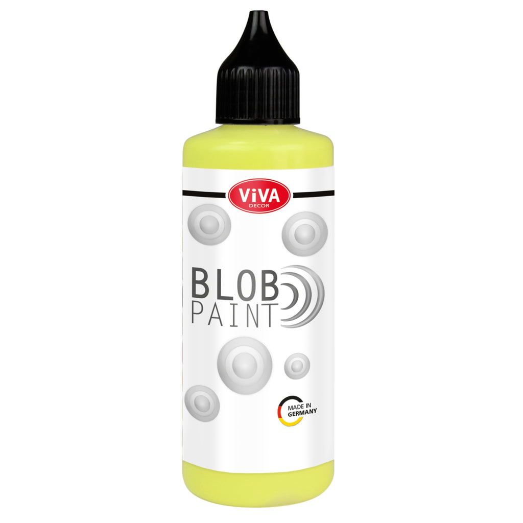 Viva Decor Blob Paint 90 Ml Neon Yellow