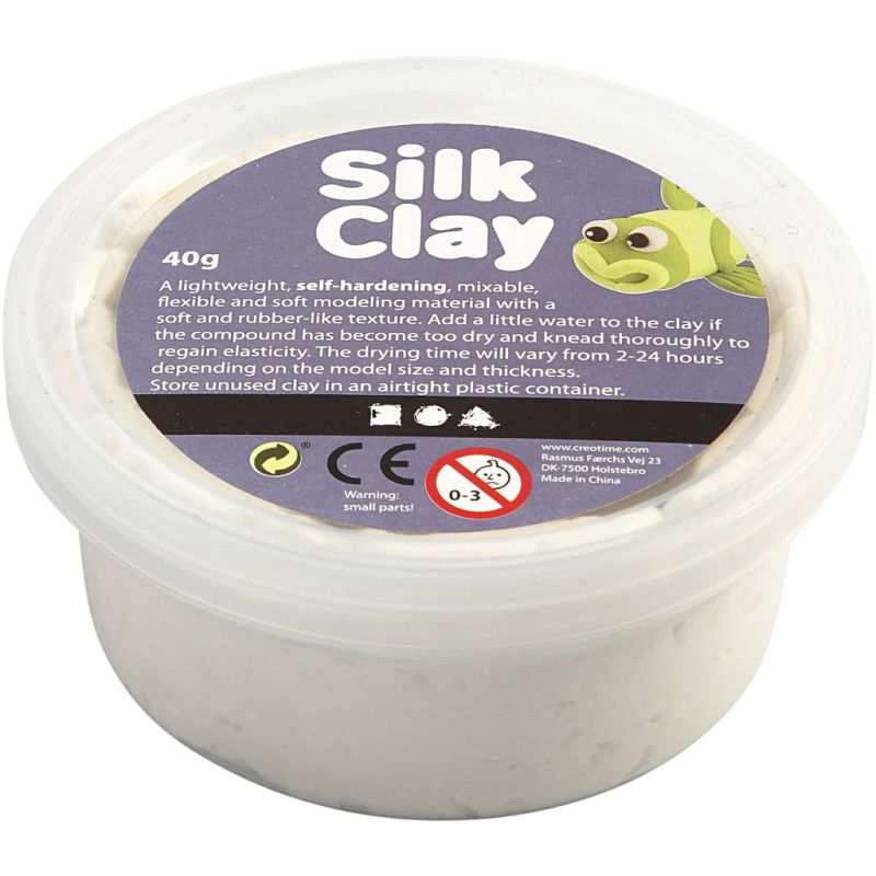 Creativ Silk Clay 40g White