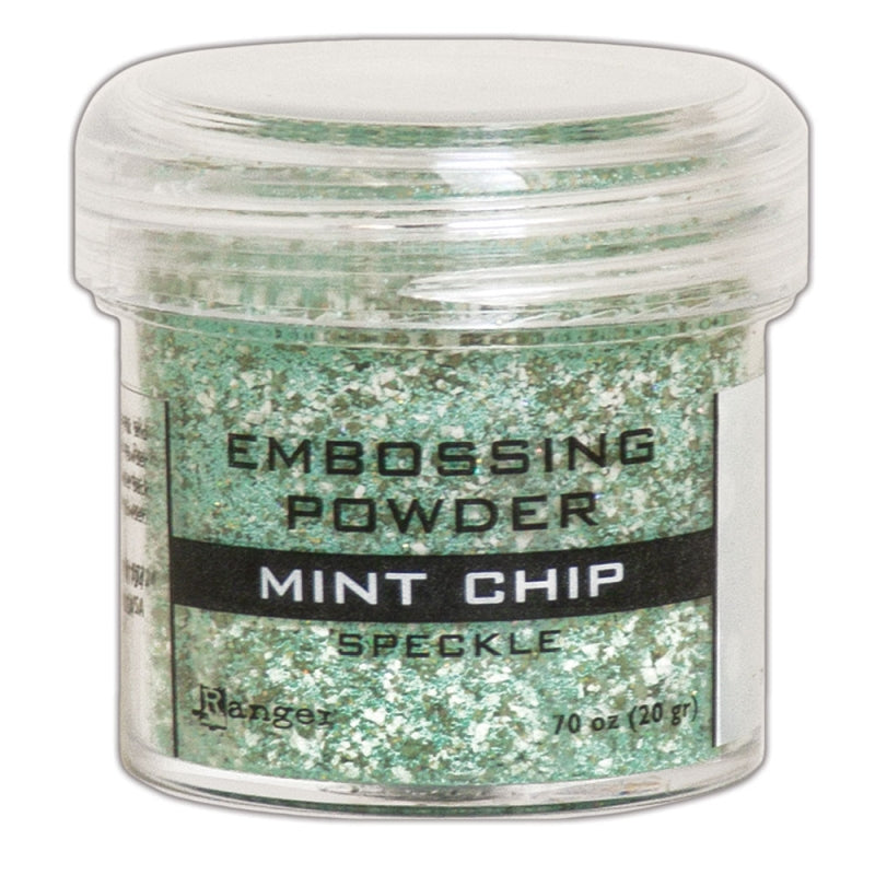 Ranger Embossing Powder Mint Chip Speckle