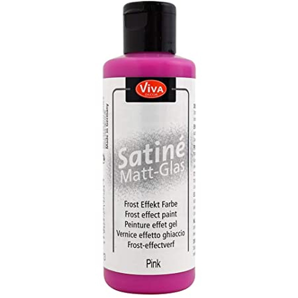 Viva Decor Frosted Glass 82 Ml - Pink