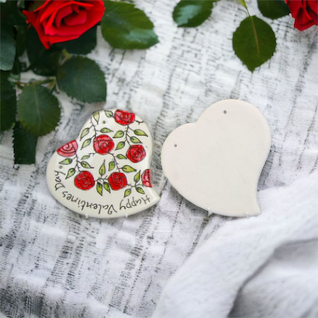 Large Heart Plaque (Carton Of 6)