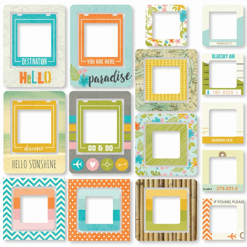 Simple Stories Chipboard Frames