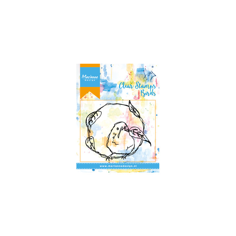 Marianne Design Bird & Leaves