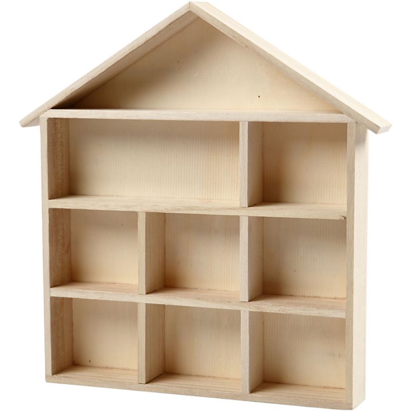 Creativ House-shaped Shelving 26x25.2x3.5c