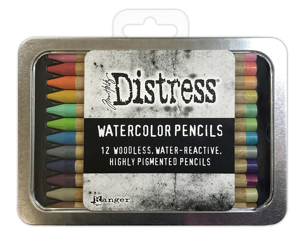 Ranger Tim Holtz Distress Watercolour Pencils Kit 2 (12 Pack)