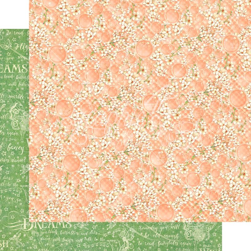Graphic 45 Tiny Blossoms 12x12 Paper Packs Of 5 Sheets