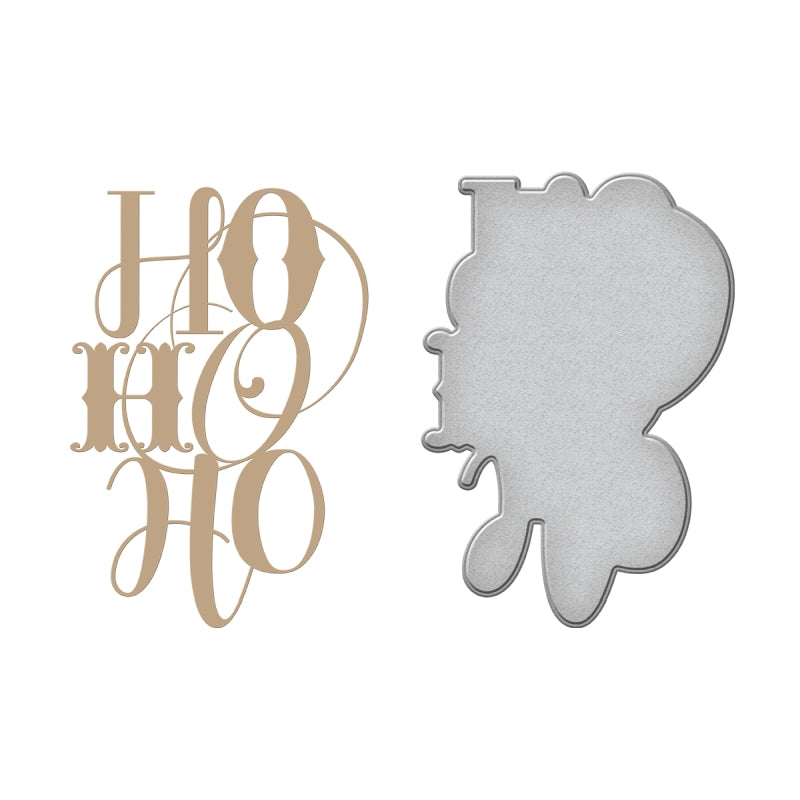 Spellbinders Ho Ho Ho Holidayglimmer Plate
