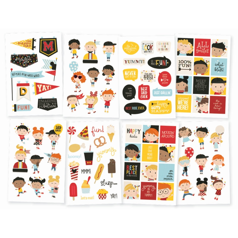Simple Stories 4x6 Happy Kids Stickers