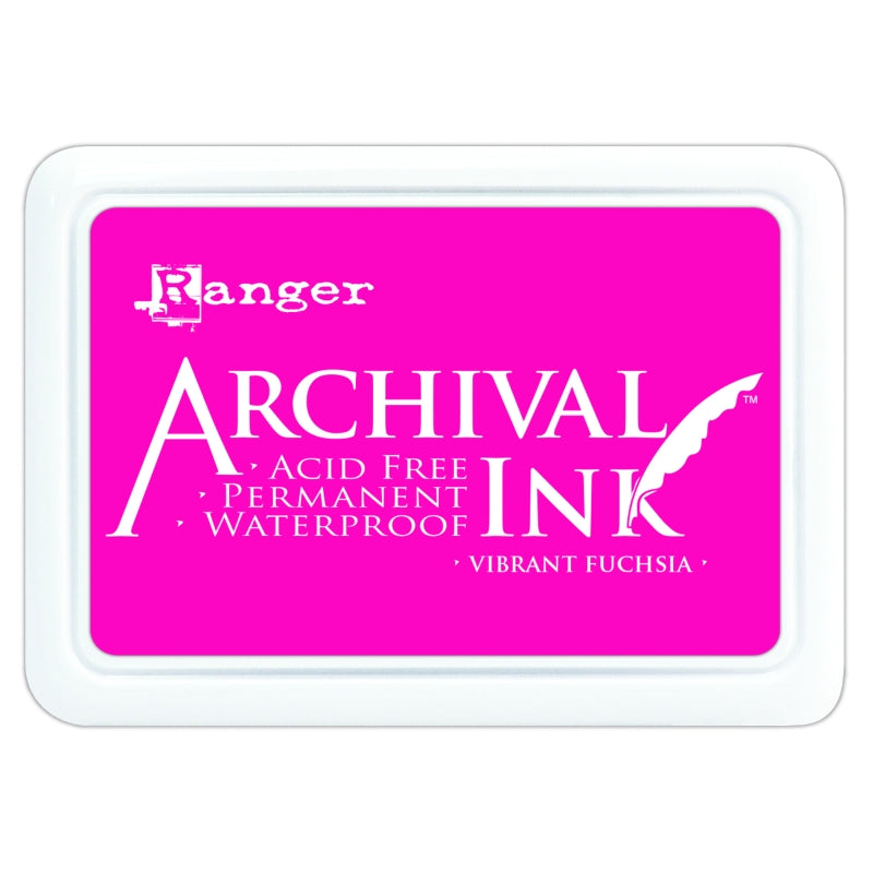 Ranger Archival Ink Pad Vibrant Fuchsia