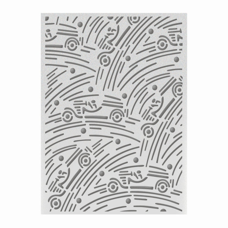Couture Creations Swingers 5x7 Embossing Folder
