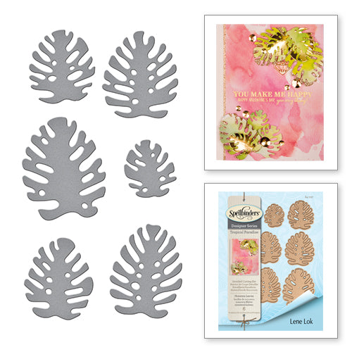 Spellbinders Monstera Leaves