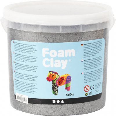 Creativ Foam Clay 560g Silver - Single