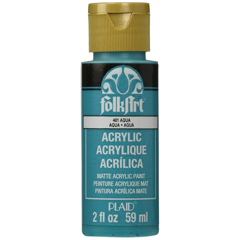 Aqua Folkart 2oz