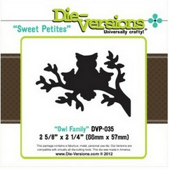Die-Versions Sweet Petites - Owl Family