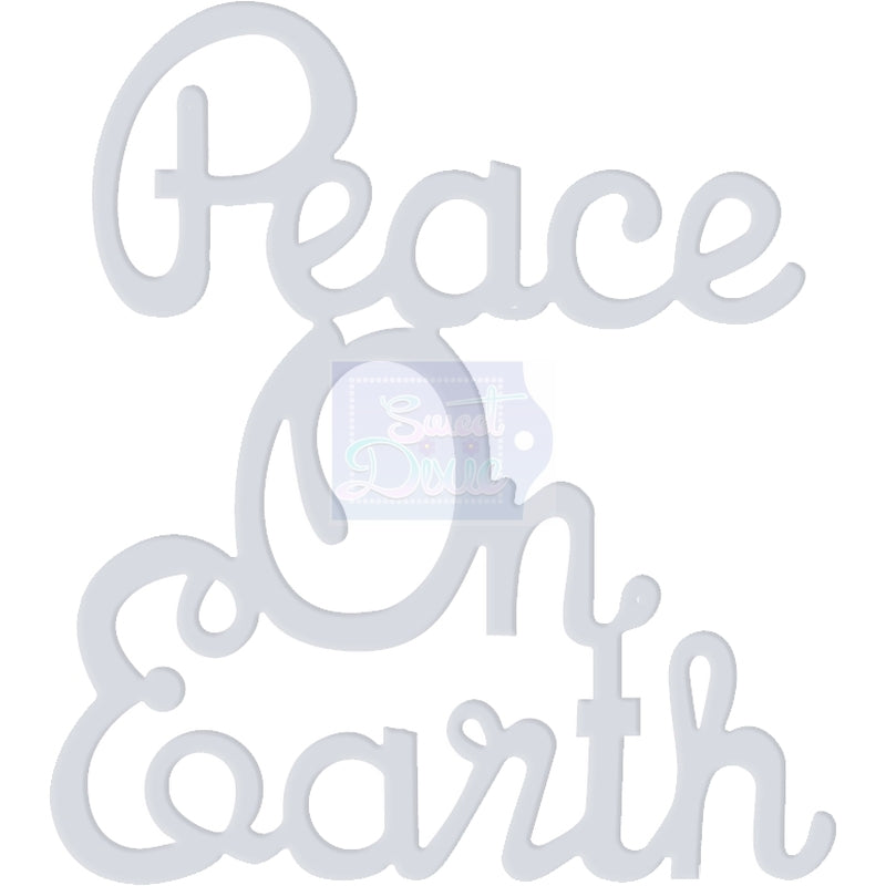 Sue Dix Peace On Earth Sweet Dixie Cutting Die