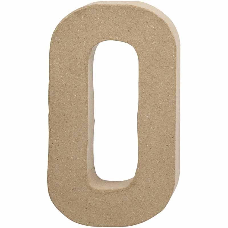 Creativ Letter O - 20.5cm - Single Paper Mã¢che