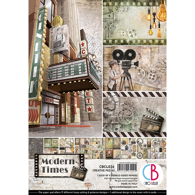 A4 Creative Pad Modern Times