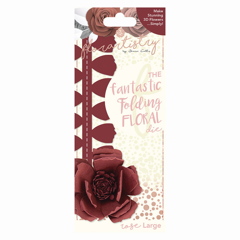 Florartistry Double Die-shabby Rose (lrg)