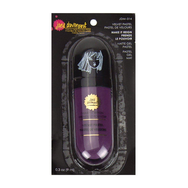 Spellbinders Velvet Pastel Make It Reign Matte Gel Pastel Plum