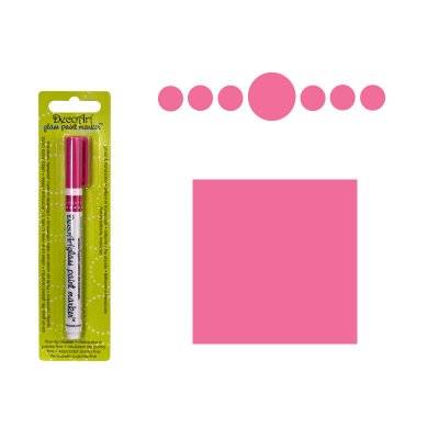 DecoArt Fuchsia Glass Marker 1mm