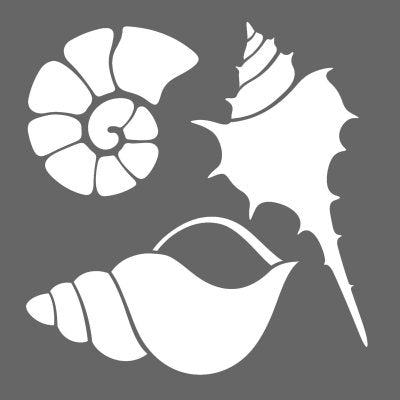 DecoArt Ocean Life Stencil Pack Of 2