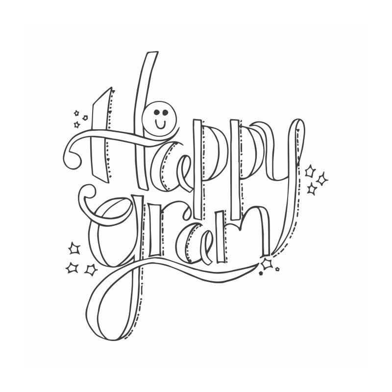 Spellbinders Happy Gram