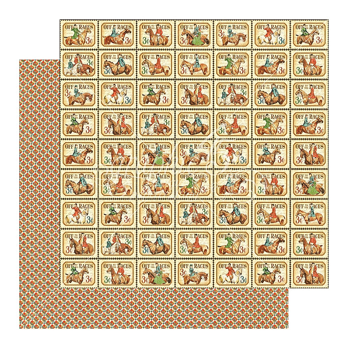 Graphic 45 Kentucky Derby Packs Of 10 Sheets