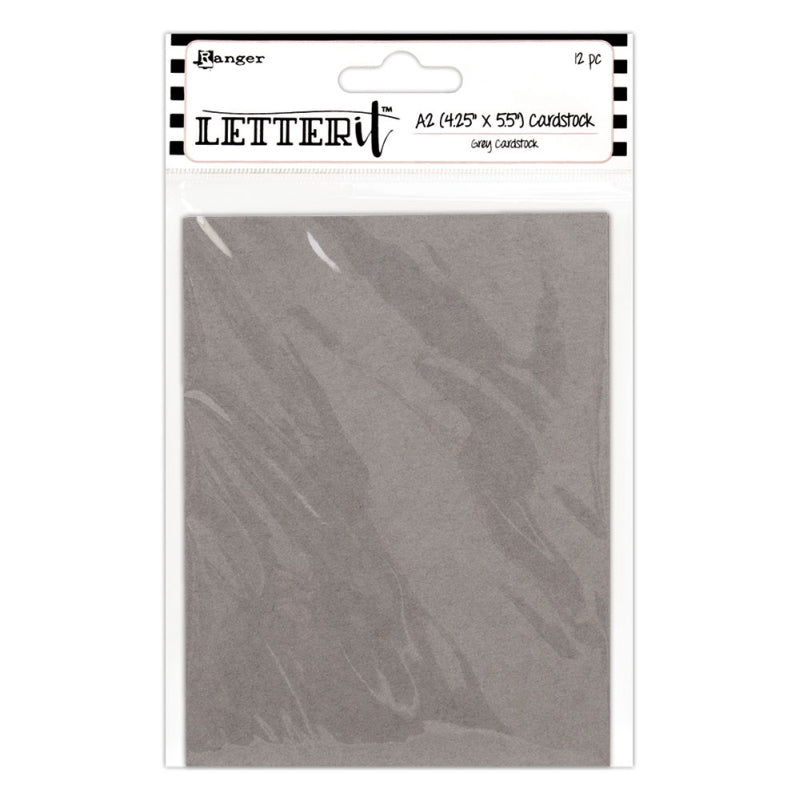 Ranger Cardstock Grey 4.25 Inch X 5.5 Inch