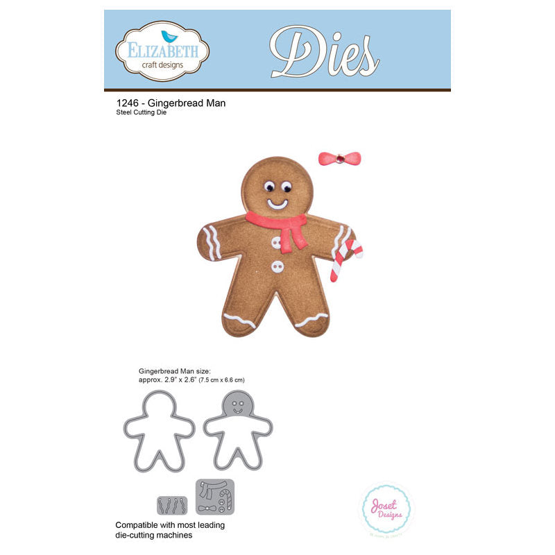 Elizabeth Craft Designs Gingerbread Man
