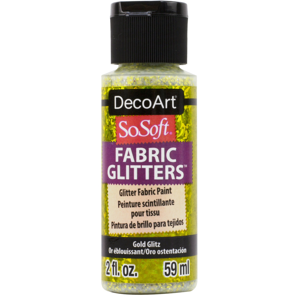 DecoArt Gold Glitz Fabric Paint