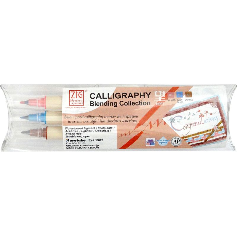 Kuretake Zig Memory Calligraphy Blending 2