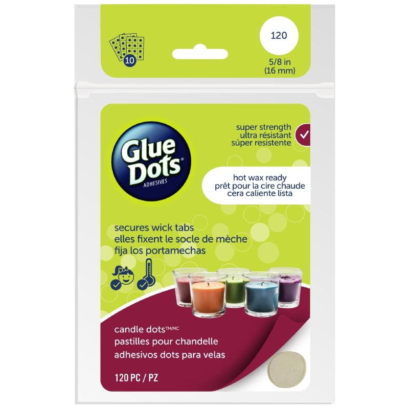 Glue Dots Candle Dots 120 Count
