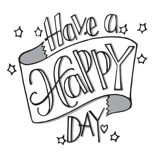 Spellbinders Happy Day