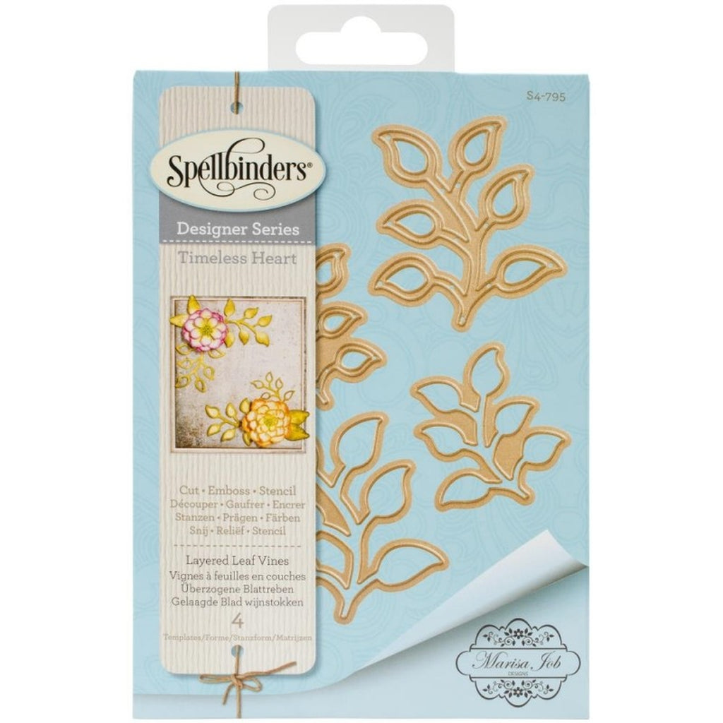 Spellbinders Layered Leaf Vines
