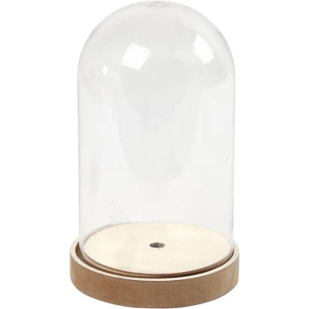 Creativ Large Display Bell With Wooden Base
