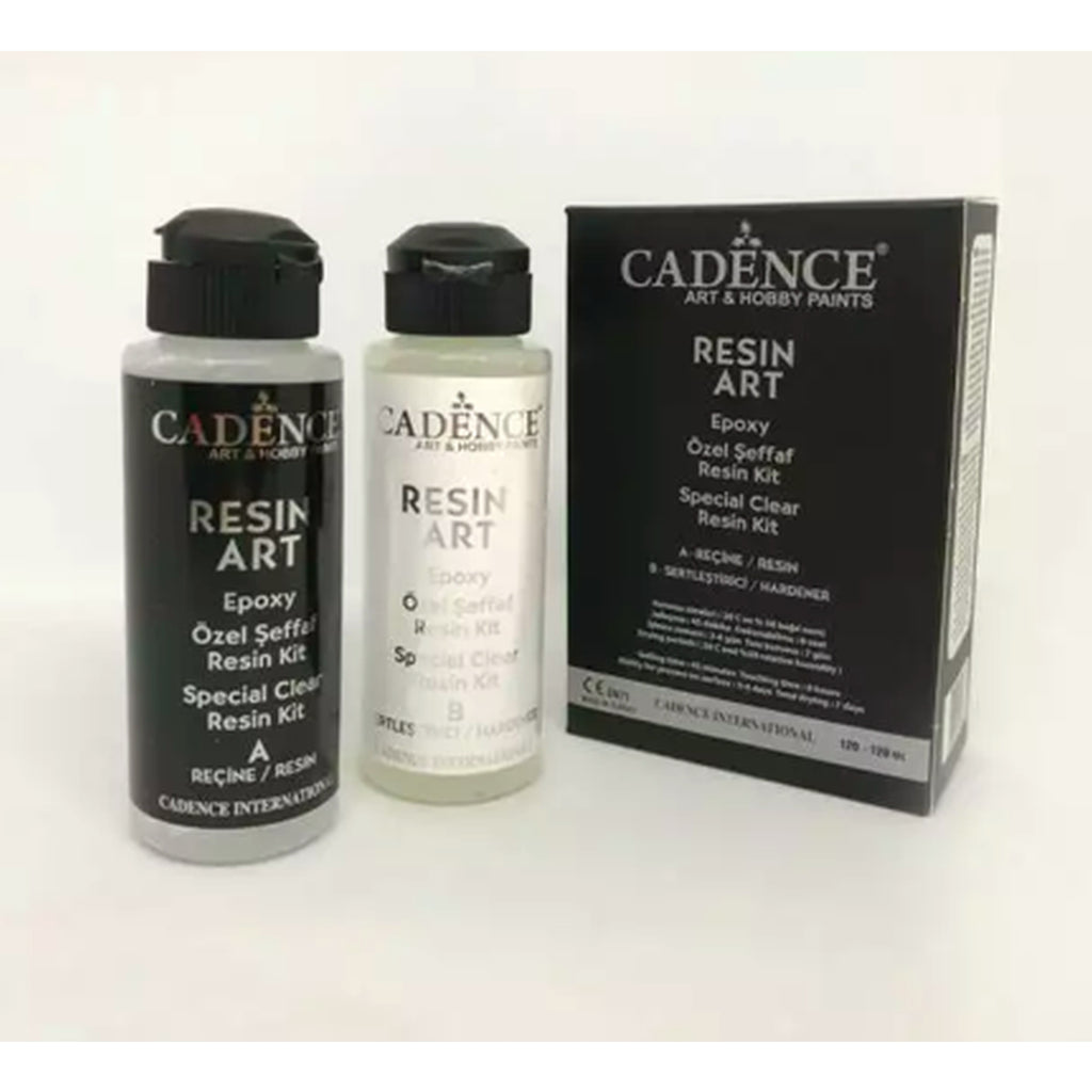 Cadence 120 + 120 Ml Resin Art - Special Clear Resin Kit