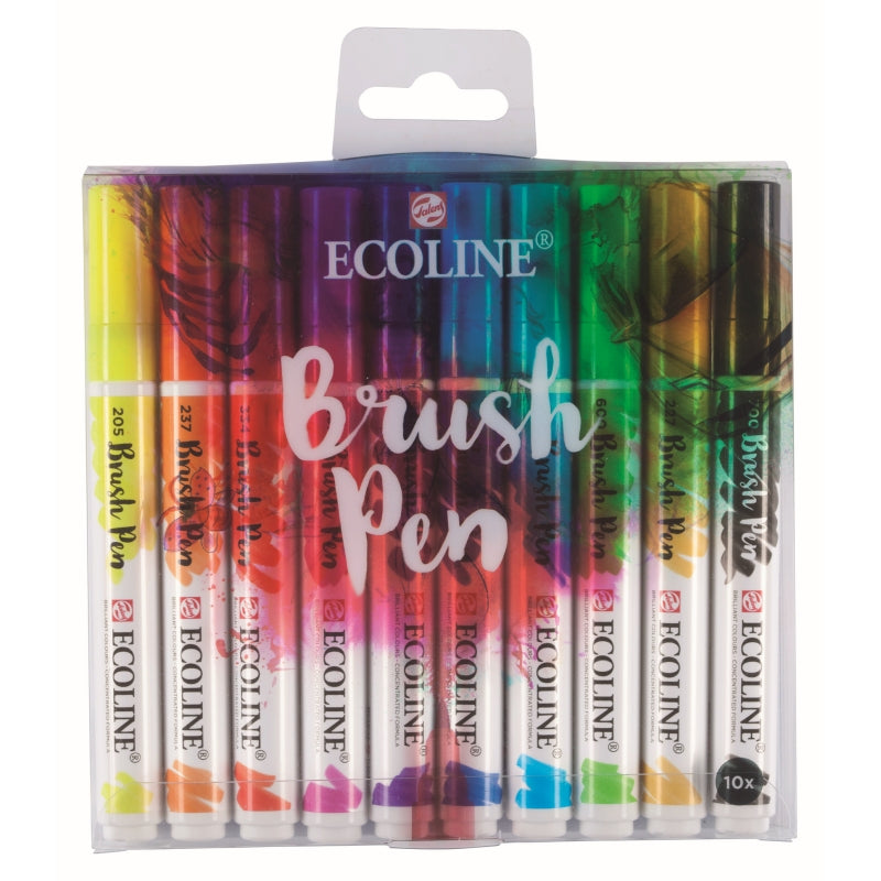 Ecoline Brush Pen Set 10