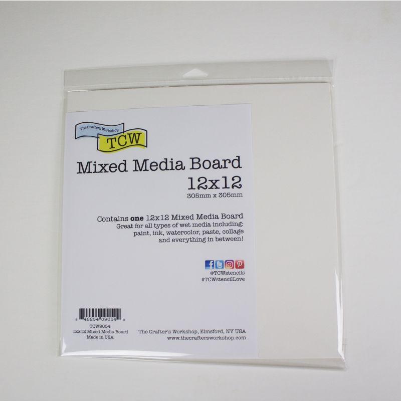 The Crafters Workshop Mixed Media Board 12x12