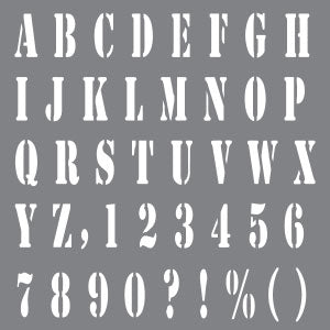 DecoArt Have Your Say 6x6 Stencil