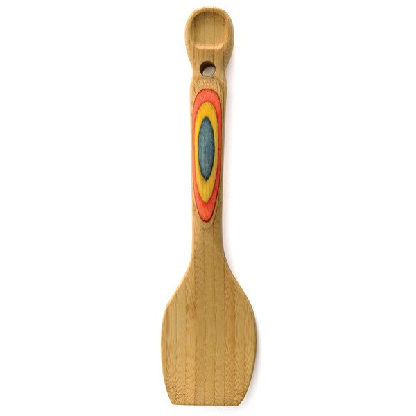 Norpro Rainbow Wood Bamboo Spatula