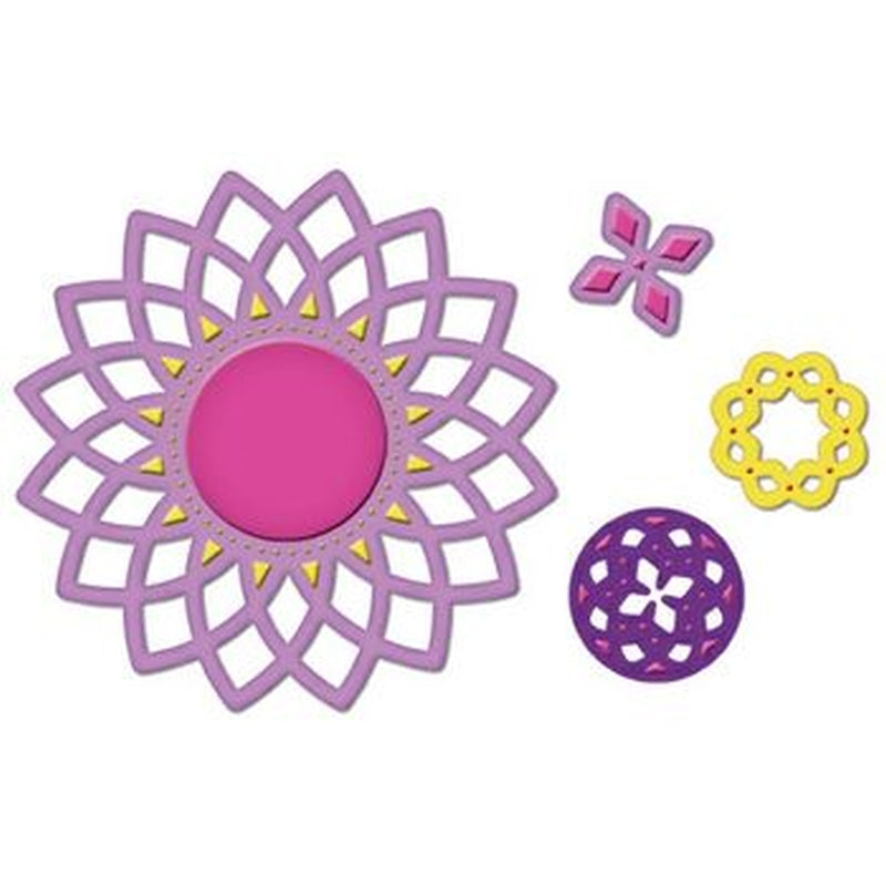 Spellbinders Lotus Pendants