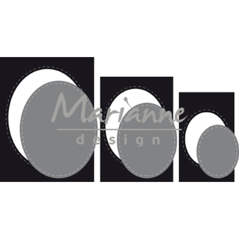Marianne Design Basic Passe-partouts Ovals