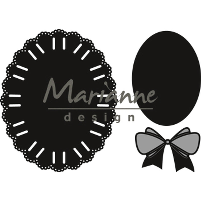 Marianne Design Oval Ribbon Die