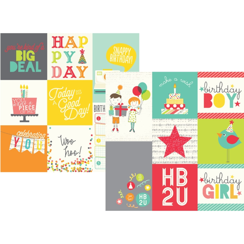 Simple Stories 4x4&4x6vertical Journaling Card Packs Of 10 Sheets