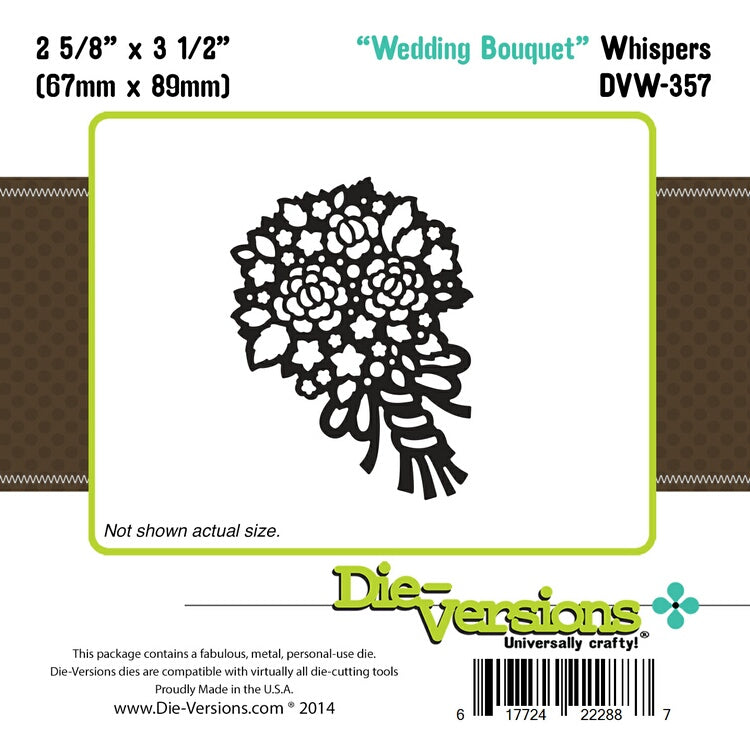 Die-Versions Whispers - Wedding Bouquet