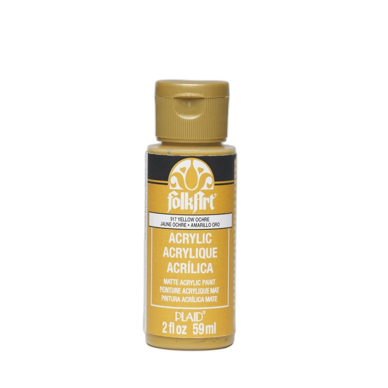 Yellow Ochre Folkart 2oz