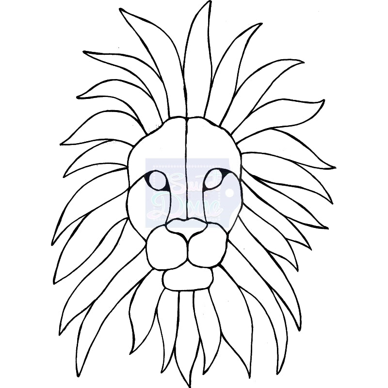 Photocentric Lindsay Mason Zendoodle - Lion Head