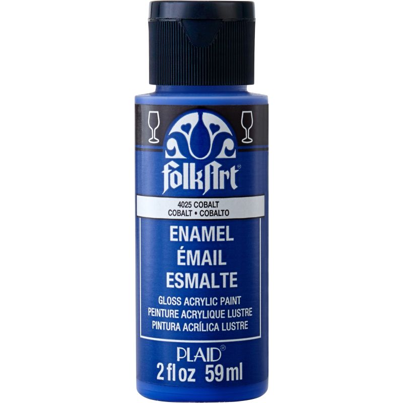 Cobalt Hue Folkart Enamels 2oz